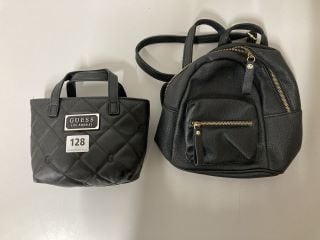 2 BAGS TO INCLUDE GUESS