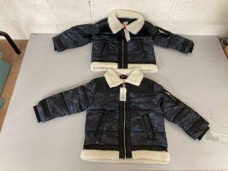 2 X RIVER ISLAND KIDS COATS TO FIT 4-5 YEARS