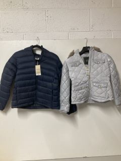 2 X KIDS COATS TO INCLUDE RIVER ISLAND TO FIT AGES 9-10
