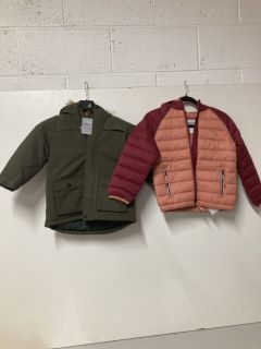 2 X KIDS COATS TO INCLUDE MING TO FIT AGE 6