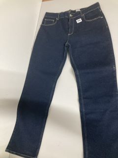 TWO PAIRS OF STRAIGHT FIT DESIGNER JEANS