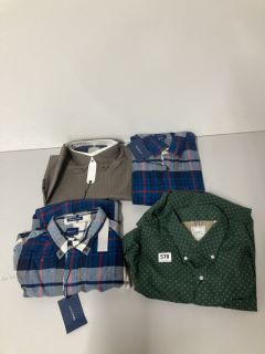 ASSORTED CLOTHING TO INCLUDE A NEXT SLIM FIT SHIRT L