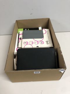 BOX OF ASSORTED TABLET CASES AND FOLIOS