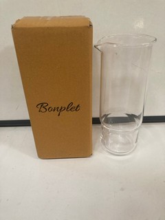 A QTY OF BOXED BONPLET, PICCADILLY CARAFES, CLEAR