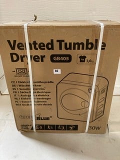 A VENTED TUMBLE DRYER, GB405,