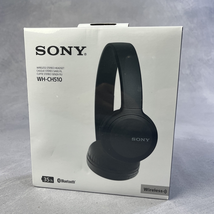 Sony WH-CH510 Bluetooth Stereo Headset (MPSE54290116)(VAT ONLY PAYABLE ON BUYERS PREMIUM)