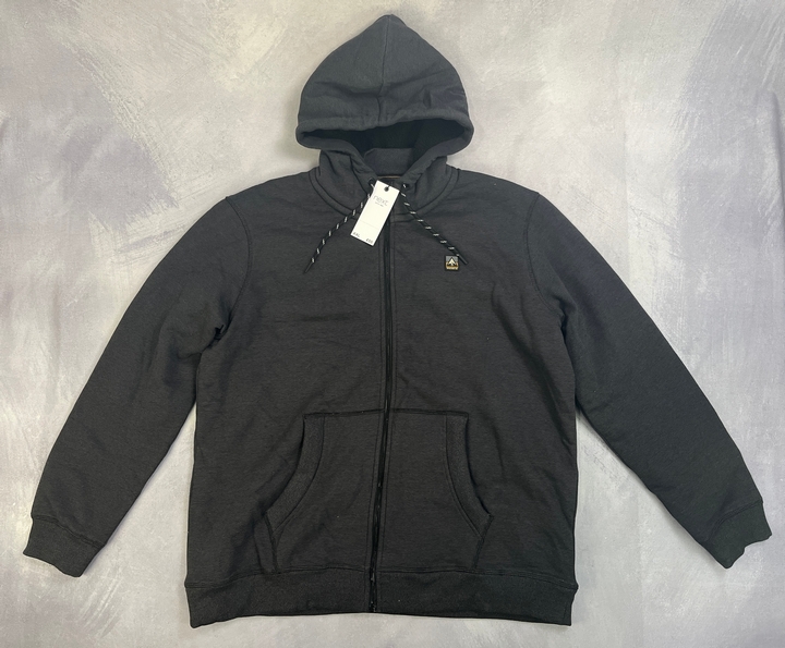 Next Mens Sherpa Lined Full Zip Hoodie  - Size XXL, 2XL (VAT ONLY PAYABLE ON BUYERS PREMIUM)(MPSZ13285392)