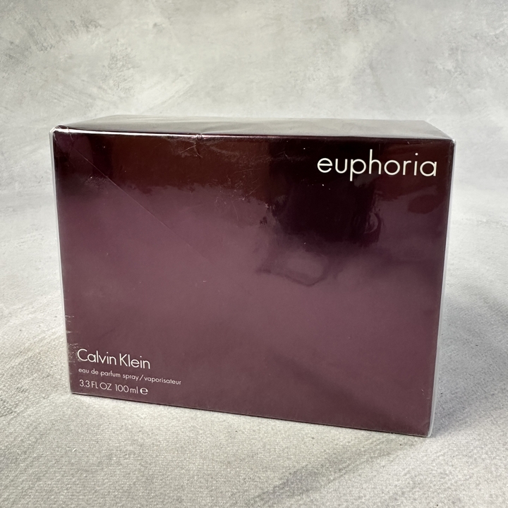 Calvin Klein 'Euphoria' Sealed 100Ml Eau De Parfum  (VAT ONLY PAYABLE ON BUYERS PREMIUM)