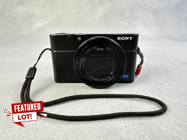 Sony Cyber-Shot DSC-RX100 vii 4k Camera - No Accessories (VAT ONLY PAYABLE ON BUYERS PREMIUM)