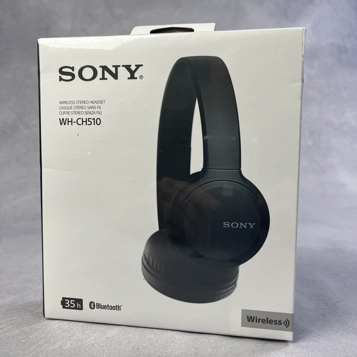 Sony WH-CH510 Bluetooth Stereo Headset (MPSE54290116)(VAT ONLY PAYABLE ON BUYERS PREMIUM)