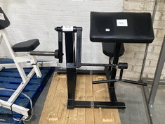 PLATE LOADED PREACHER CURL PRESS IN BLACK (COLLECTION ONLY)