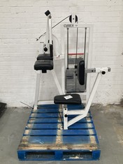 CYBEX PIN LOADED TRICEP EXTENSION IN WHITE (COLLECTION ONLY)