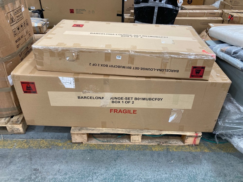 John Pye Auctions BACKYARD FURNITURE BARCELONA LUXURY 10 SEATER