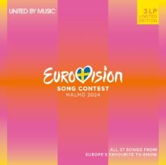 QTY OF ITEMS TO INLCUDE 5 X ASSORTED VINYLS TO INCLUDE EUROVISION SONG CONTEST MALM 2024 [VINYL], RADICAL OPTIMISM (LIMITED CURACAO BLUE VINYL) [VINYL].