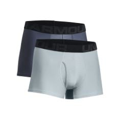 5 X ASSORTED CLOTHING ITEMS TO INCLUDE UNDER ARMOUR MENS TECH 3INCH 2 PACK BOXERS MOD GREY LIGHT L.