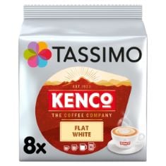 BOX OF ASSORTED ITEMS TO INCLUDE TASSIMO KENCO FLAT WHITE COFFEE PODS X8.