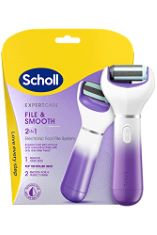 2 X ITEMS TO INCLUDE SCHOLL EXPERTCARE 2-IN-1 FILE & SMOOTH. DUAL SPEED PEDI ELECTRIC FOOT FILE FOR HARD SKIN AND CALLUS REMOVAL. BATTERIES INCLUDED.