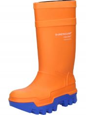 DUNLOP PROTECTIVE FOOTWEAR MEN'S DUNLOP PUROFORT THERMO+ C662343 SAFETY BOOTS, ORANGE, 9 UK.