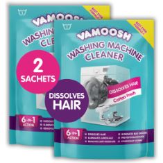 QTY OF ITEMS TO INLCUDE BOX OF ASSORTED ITEMS TO INCLUDE VAMOOSH 6-IN-1 WASHING MACHINE CLEANER, DISSOLVES HAIR, ELIMINATES BAD ODOURS, REMOVES LIMESCALE, DEEP CLEAN, LEAVES SMELLING FRESH, ANTIBACTE