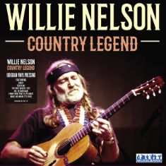 QTY OF ITEMS TO INLCUDE 4X ASSORTED VINYLS TO INCLUDE WILLIE NELSON-COUNTRY LEGEND, 12" VINYL,180 GRAM, LP RECORD, LABEL: MUSICBANK, LIVE IN BRIXTON [8CD BOXSET].