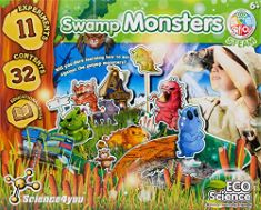 7 X ASSORTED GAMES TO INCLUDE SCIENCE 4 YOU SWAMP MONSTERS, ECO-SCIENCE RANGE.