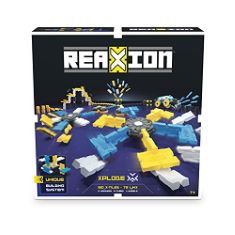 7 X REAXION XPLODE – DOMINO, STEM AND CONSTRUCTION TOY FOR KIDS AGE 7 +.