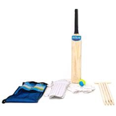 7 X COMPLETE CRICKET SET SIZE 3 IN BAG.