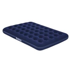 BOX OF ASSORTED ITEMS TO INCLUDE BESTWAY HORIZON INFLATABLE CAMPING MATTRESS FOR DOUBLE 191 X 137 X 22 CM SUPPORTS UP TO 300 KG BLUE.