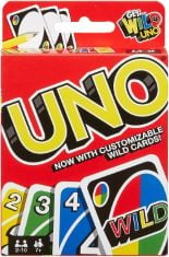 BOX OF ASSORTED ITEMS TO INCLUDE MATTEL 42003 UNO ORIGINAL PLAYING CARD GAME, MULTICOLOR.