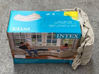 INTEX LARGE BLOW-UP CORNER SOFA: LOCATION - E6