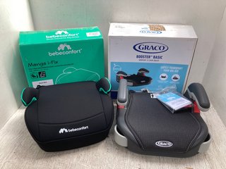 GRACO KIDS BOOSTER BASIC TO INCLUDE BEBE CONFORT MANGA I-FIX BOOSTER SEAT: LOCATION - E3
