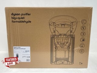 DYSON PURIFIER BIG+QUIET FORMALDEHYDE - RRP £880: LOCATION - FRONT BOOTH
