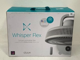 DUUX WHISPER FLEX SMART PORTABLE FAN - RRP £144: LOCATION - FRONT BOOTH