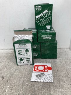 8 X BOXES OF NUMATIC HEPA-FLO HIGH EFFICIENCY FILTER BAGS: LOCATION - I16