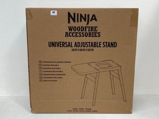 NINJA WOODFIRE ACCESSORIES UNIVERSAL ADJUSTABLE STAND - RRP £130: LOCATION - FRONT BOOTH