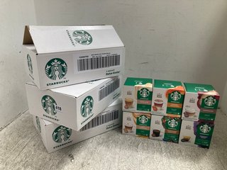 3 X MULTI-PACK STARBUCKS MIXED INSTANT COFFEE PODS TO INCLUDE STARBUCKS CAFFE LATTE - BBE 30/11/2024: LOCATION - I14