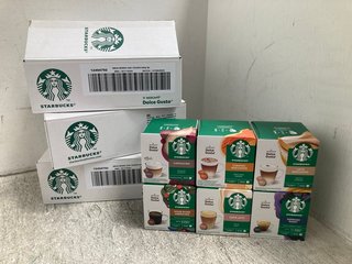 3 X MULTI-PACK STARBUCKS MIXED INSTANT COFFEE PODS TO INCLUDE STARBUCKS CAFFE LATTE - BBE 30/11/2024: LOCATION - I14