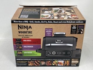 NINJA WOODFIRE ELECTRIC BBQ GRILL & SMOKER - RRP £250: LOCATION - FRONT BOOTH