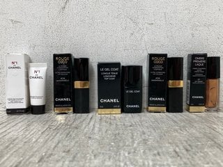 5 X ASSORTED CHANEL BEAUTY ITEMS TO INCLUDE CHANEL ULTRA HYDRATING LIP COLOUR: LOCATION - I12