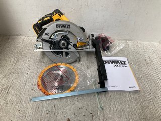 DEWALT DCS570 CIRCULAR SAW - RRP £140 (PLEASE NOTE: 18+YEARS ONLY. ID MAY BE REQUIRED): LOCATION - I11