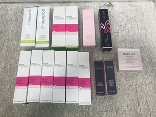 QTY OF ASSORTED BEAUTY ITEMS TO INCLUDE MARY KAY BOTANICAL EFFECTS REFRESHING TONER 147ML: LOCATION - I8