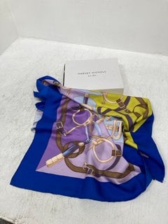 HERMES SELLIER PARIS SILK SCARF - RRP £551: LOCATION - I1