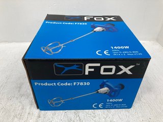 FOX PADDLE MIXER F7830 - RRP £101: LOCATION - I1