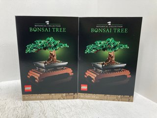 2 X LEGO 10281 BONSAI TREES: LOCATION - I1