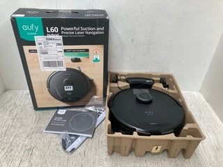 EUFY L60 HYBRID POWERFUL SUCTION AND PRECISE LASER NAVIGATION ROBOTIC VACUUM CLEANER - RRP £250: LOCATION - H9