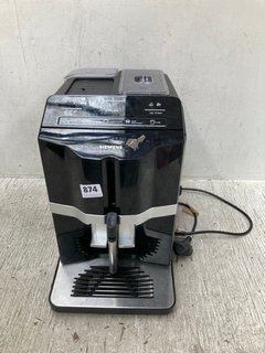 SIEMENS EQ 300 COFFEE MACHINE IN BLACK: LOCATION - H9