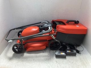 FLYMO COLLAPSIBLE LAWN MOWER: LOCATION - H11