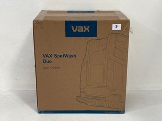 VAX SPOTWASH DUO SPOT CLEANER - RRP £140: LOCATION - FRONT BOOTH