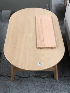 M&S NORD COFFEE TABLE IN OAK: LOCATION - C7