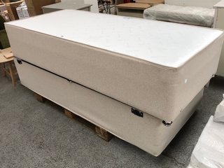 SET OF CLASSIC SPRUNG DIVAN BASES IN NATURAL SIZE : 180CM: LOCATION - C7